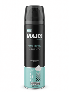Spuma de ras Majix Sensitive 200ml ASM-0001315 fotografie